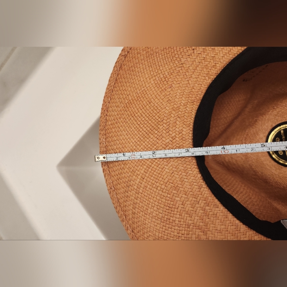 Rene Mantilla New York Straw Hat Size M - Picture 8 of 8
